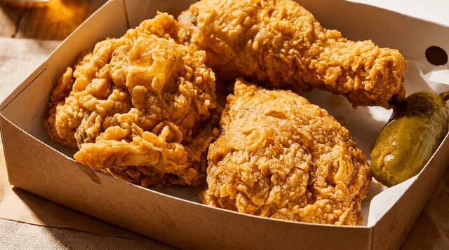 3 Pc Dark Chicken Dinner.