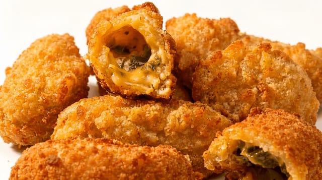 Stuffed Jalapeno Poppers.