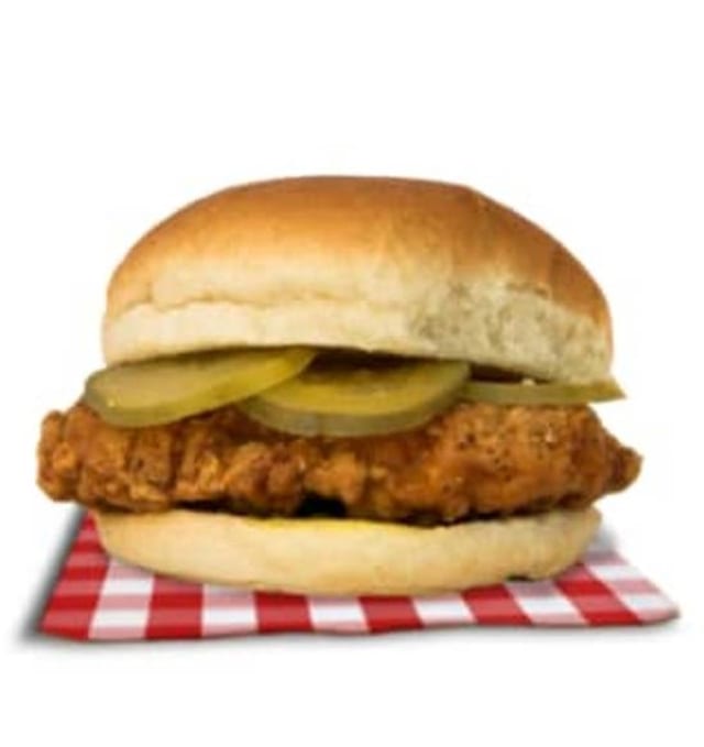 Spicy Chicken Sandwich Dinner.